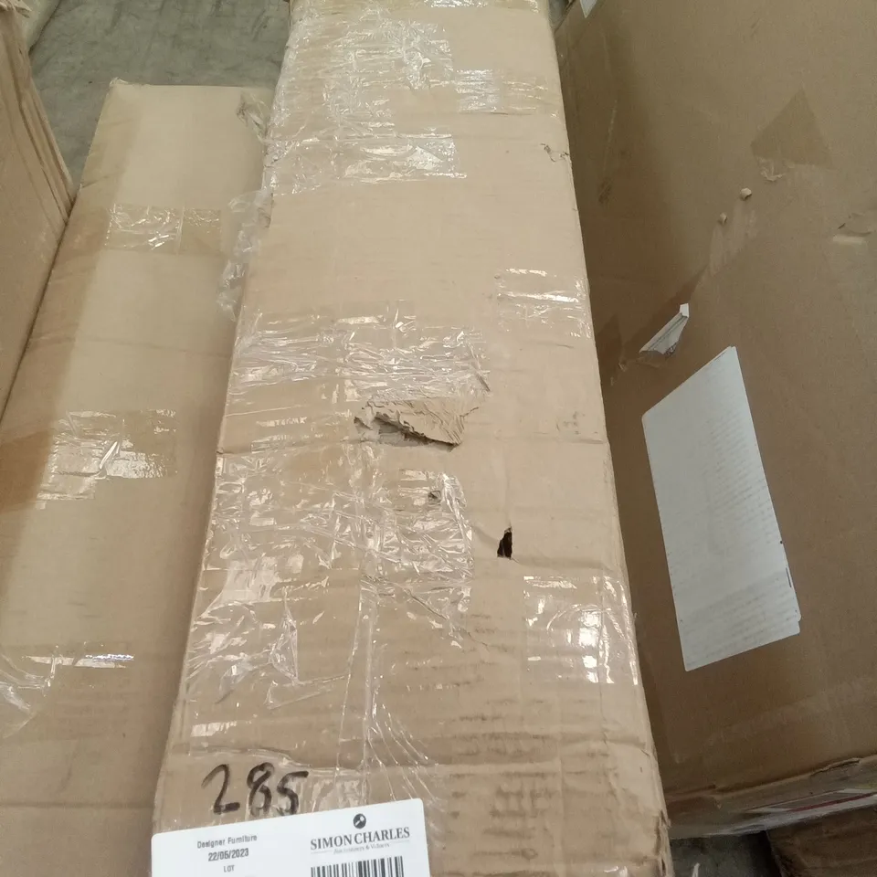 BOXED 100" 4 DRAWER SIDEBOARD - OAK EFFECT