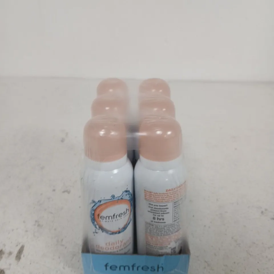 TEMFRESH DAILY FRESHNESS DEODRANT - X6