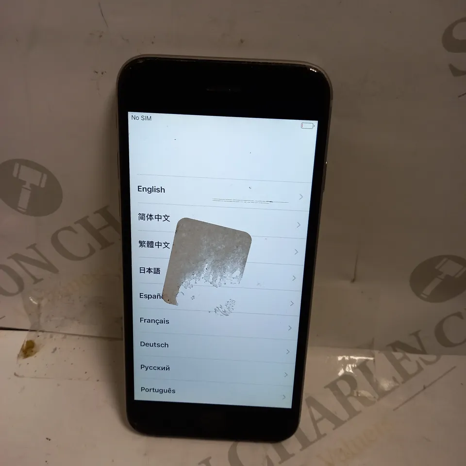 APPLE IPHONE 6 (CAPACITY UNKNOWN) SMARTPHONE MODEL: A1586