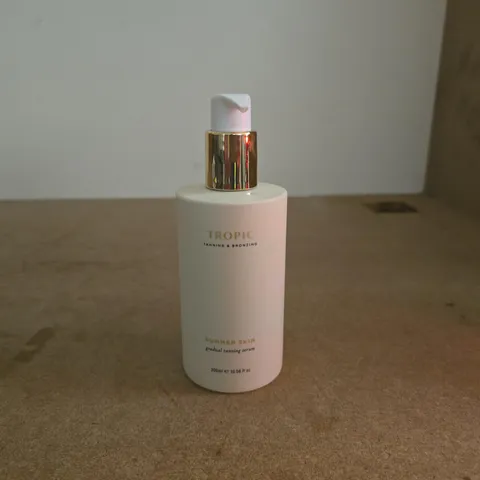 TROPIC TANNING AND BRONZING SUMMER SKIN GRADUAL TANNING SERUM 300ML UNBOXED