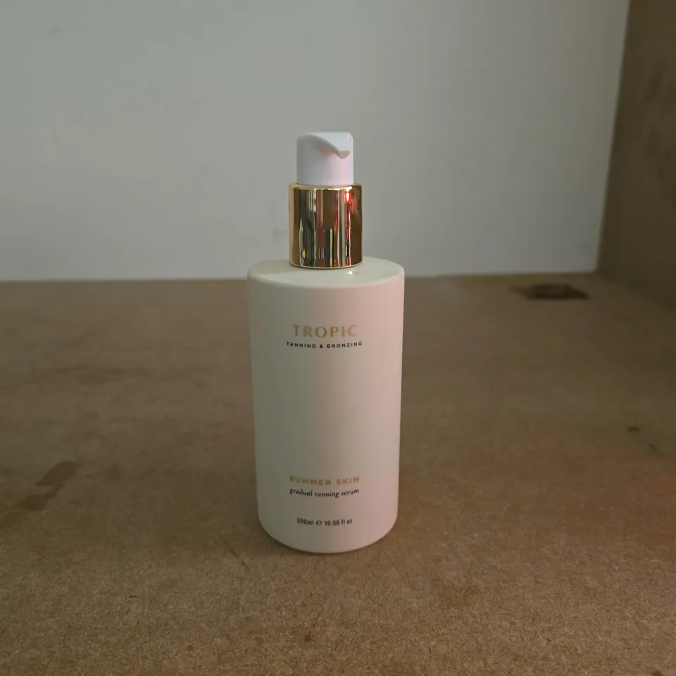 TROPIC TANNING AND BRONZING SUMMER SKIN GRADUAL TANNING SERUM 300ML UNBOXED