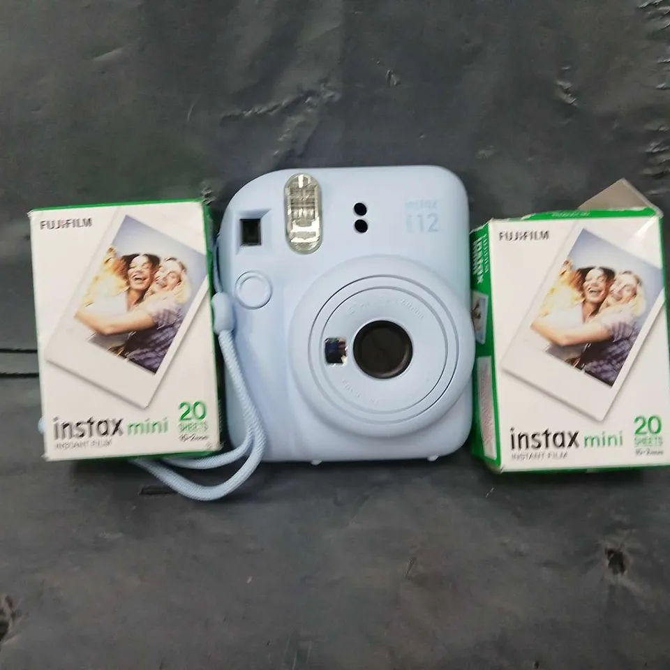 FUJIFILM INSTAX MINI 12 INSTANT CAMERA WITH 40 SHOT FILM PACK