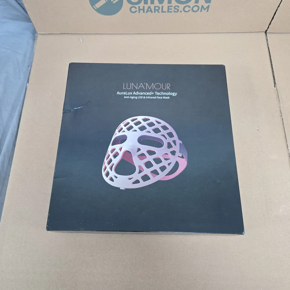 LUNA'MOUR AURALUX ADVANCED+ LED INFRARED FACE MASK – BOXED