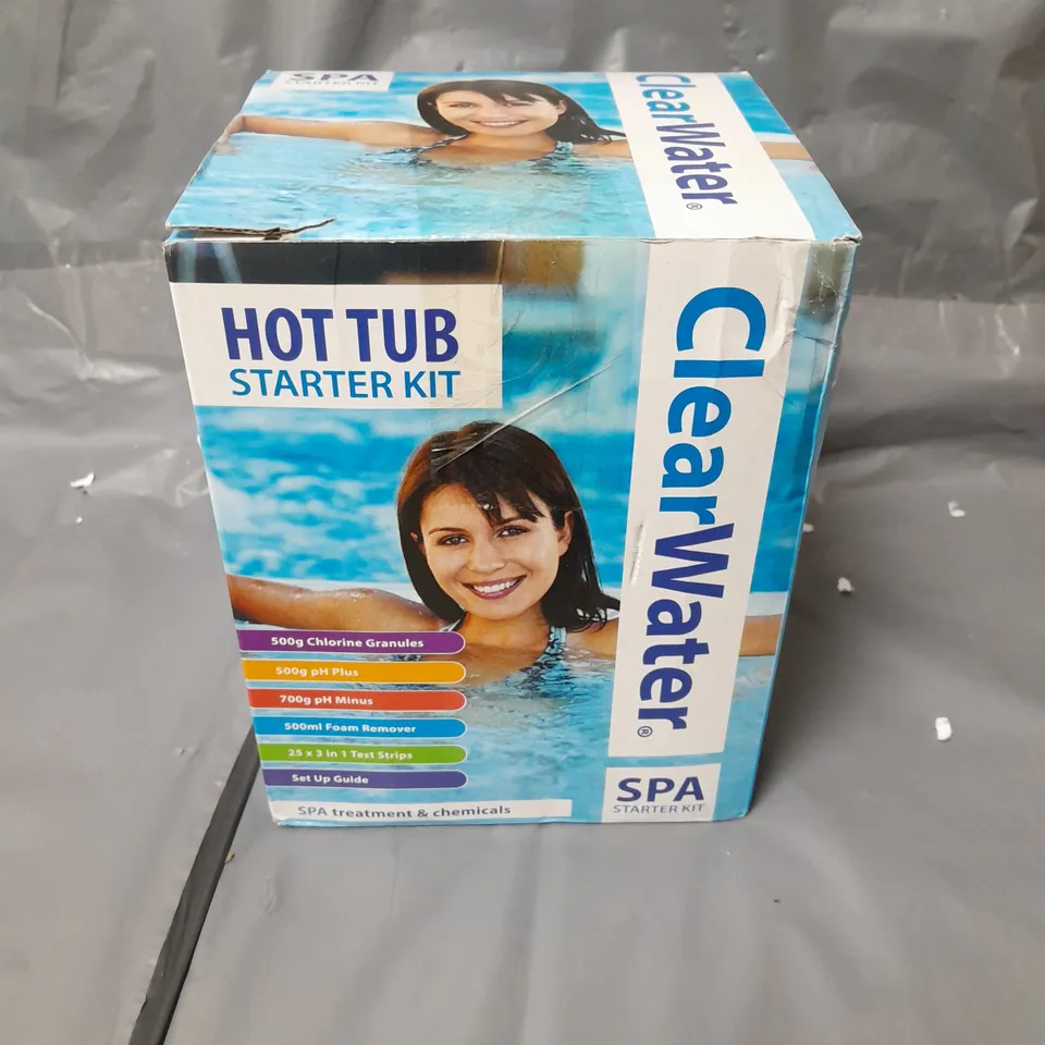 CLEARWATER HOT TUB STARTER KIT RRP £34.99