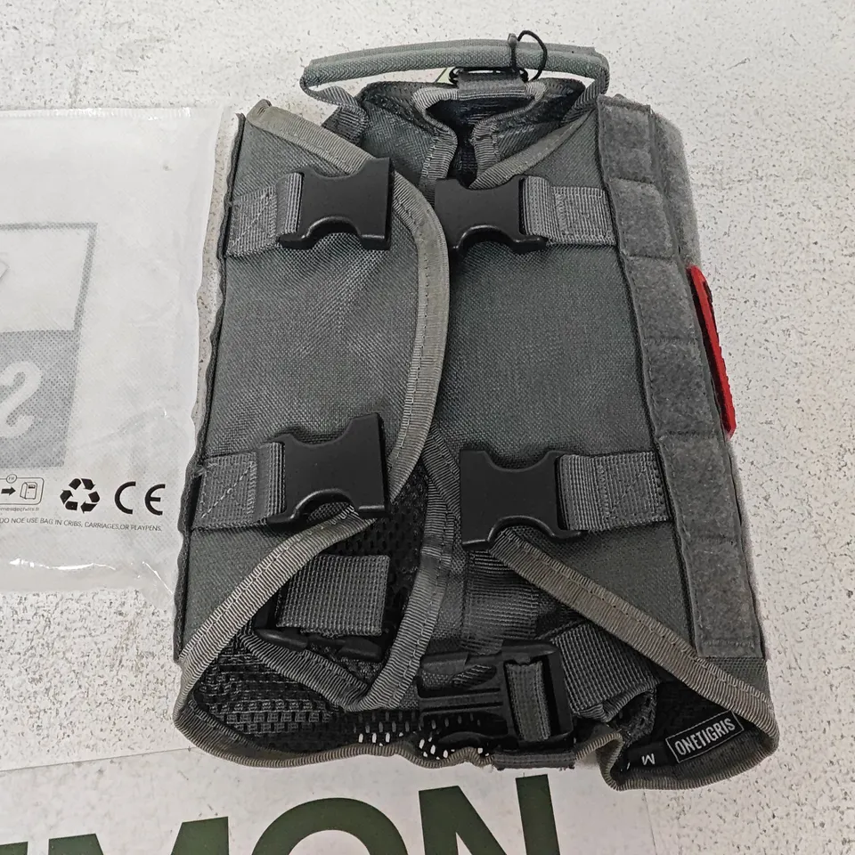 ONETIGRIS DOG GEAR VEST HARNESS DG-GBX24A-GYM