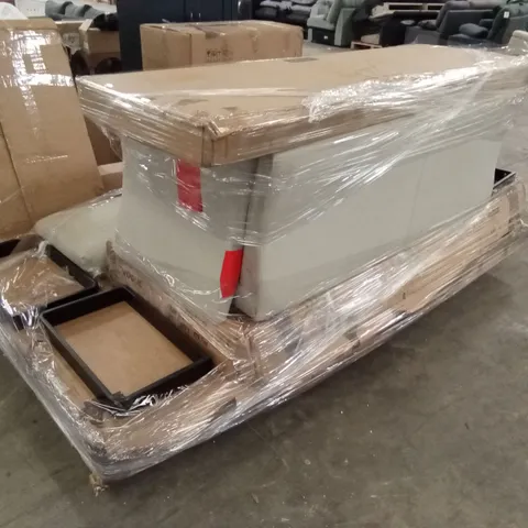 PALLET OF ASSORTED INCOMPLETE DANETTI FURNITURE PARTS AND PIECES 