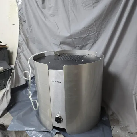 BOXED KLARSTEIN SKYFALL SMART SILVER HANGING ISLAND COOKER HOOD EXTRACTOR FAN