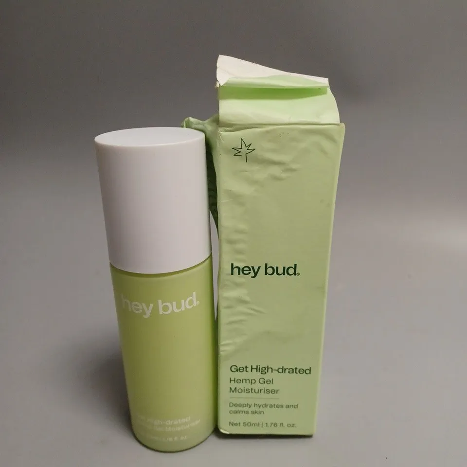 HEY BUD GET HIGH-DRATED GEL MOISTURIZER - DEEPLY HYDRATES + CALMS 50ML