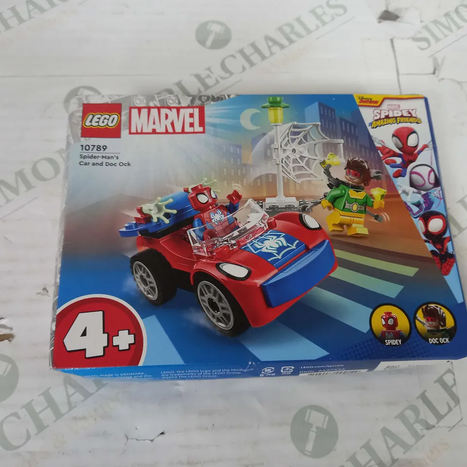 LEGO MARVEL SPIDER MANS CAR AND DOC OCK 10789