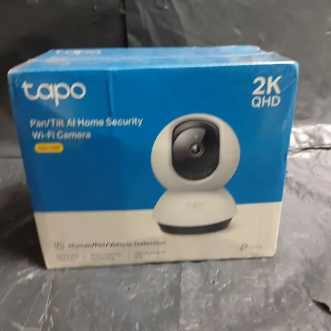 SEALED TP-LINK TAPO PAN/TILT AI HOME SECURITY WI-FI CAMERA – 2K QHD