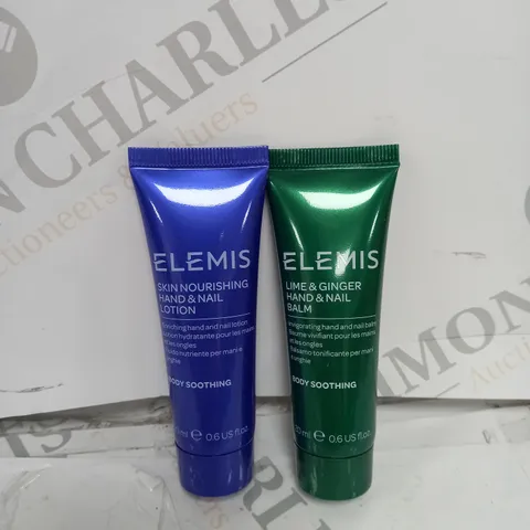 2 X BOXED ELEMIS HAND & NAIL LOTION