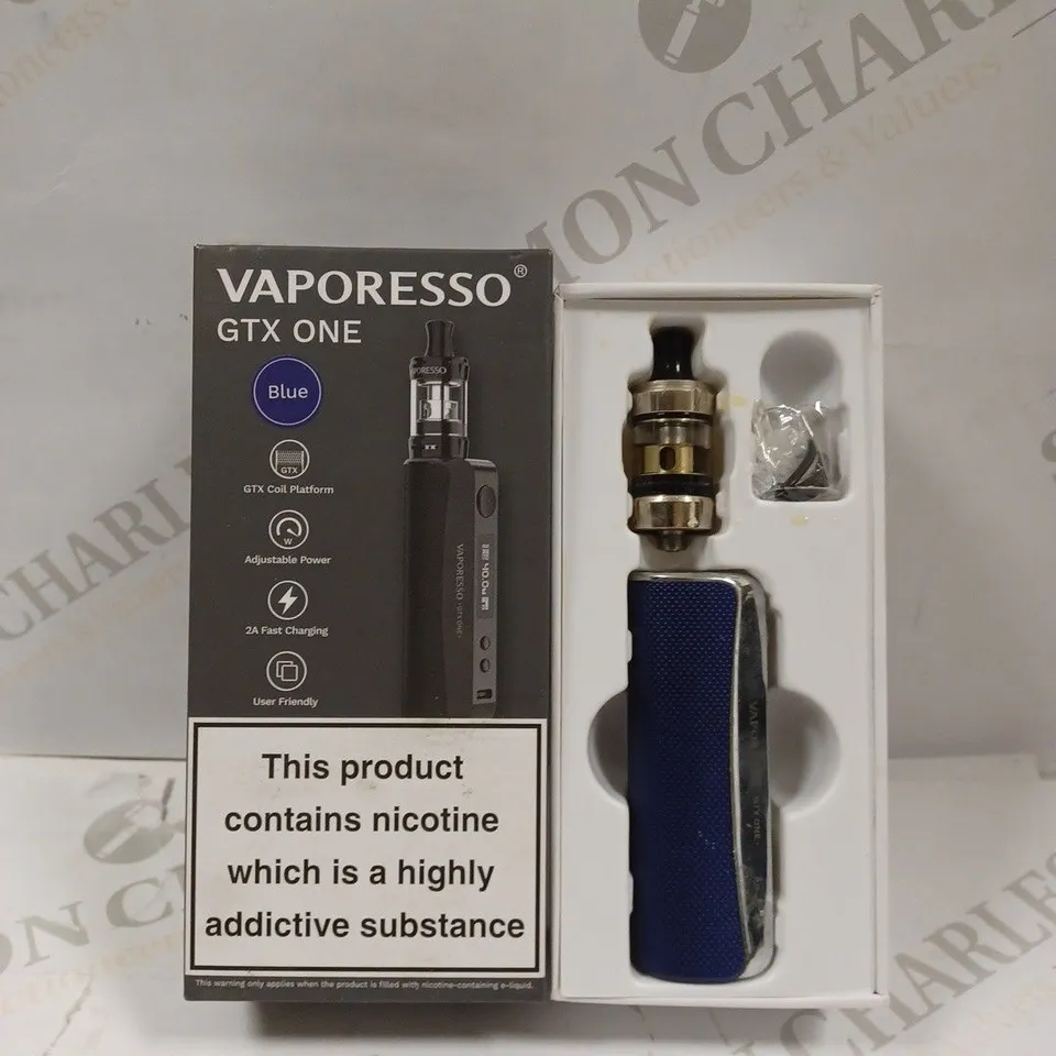BOXED VAPORESSO GTX ONE IN BLUE