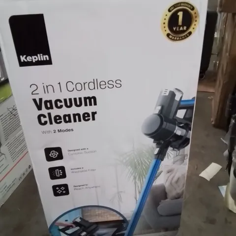 BOXED KEPLIN 2IN1 CORDLESS VACUUM CLEANER