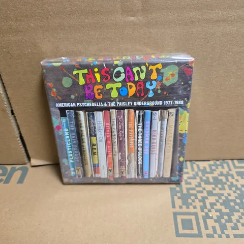 THIS CAN'T BE TODAY – AMERICAN PSYCHEDELIA & THE PAISLEY UNDERGROUND 1977-1988 (CD BOX SET)