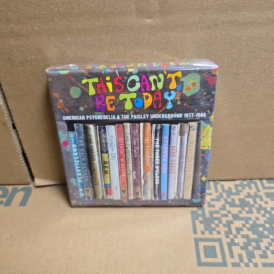 THIS CAN'T BE TODAY – AMERICAN PSYCHEDELIA & THE PAISLEY UNDERGROUND 1977-1988 (CD BOX SET)
