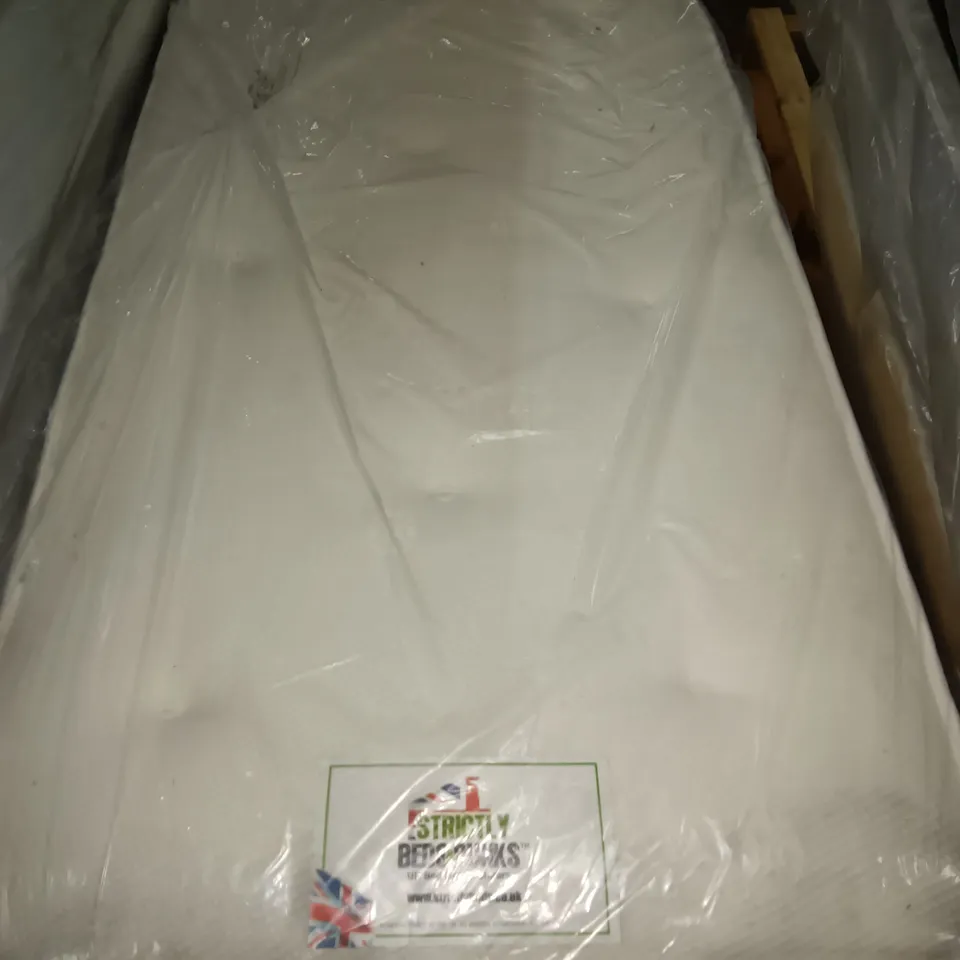 BAGGED STRICTLY BEDS MATTRESS - APPROX 90 X 160CM