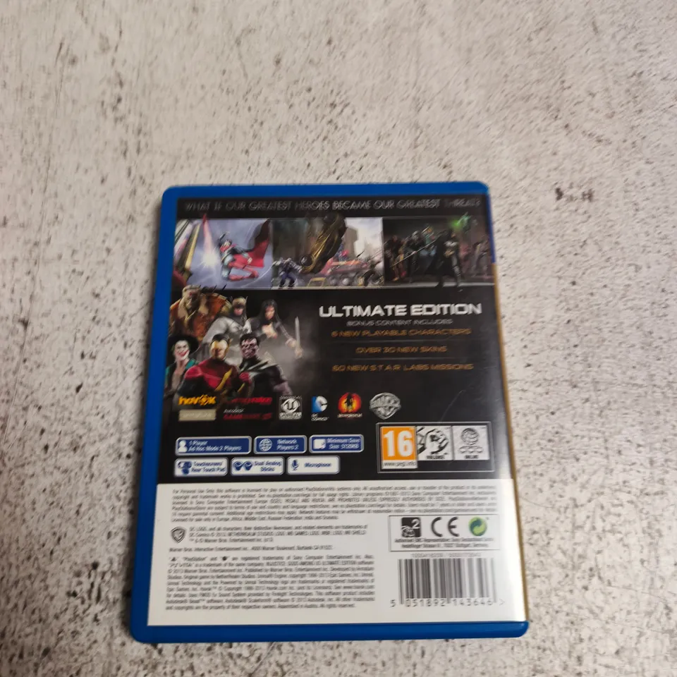 INJUSTICE: GODS AMONG US ULTIMATE EDITION – PS VITA