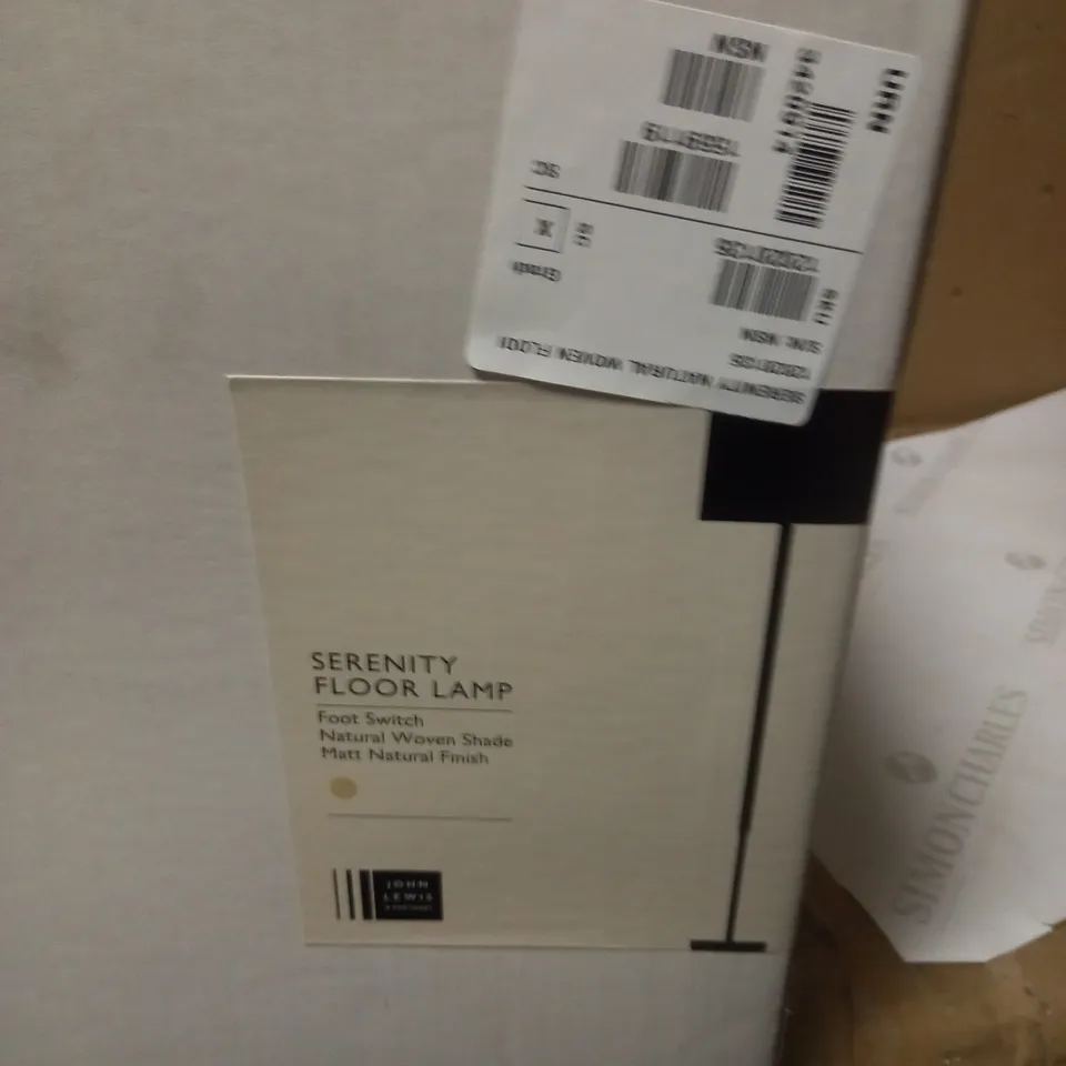SERENITY FLOOR LAMP FOOT SWITCH 