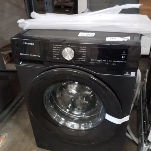 HISENSE WF3S8043BB3 WASHING MACHINE, 8KG, 1400 SPIN, BLACK, A RATED