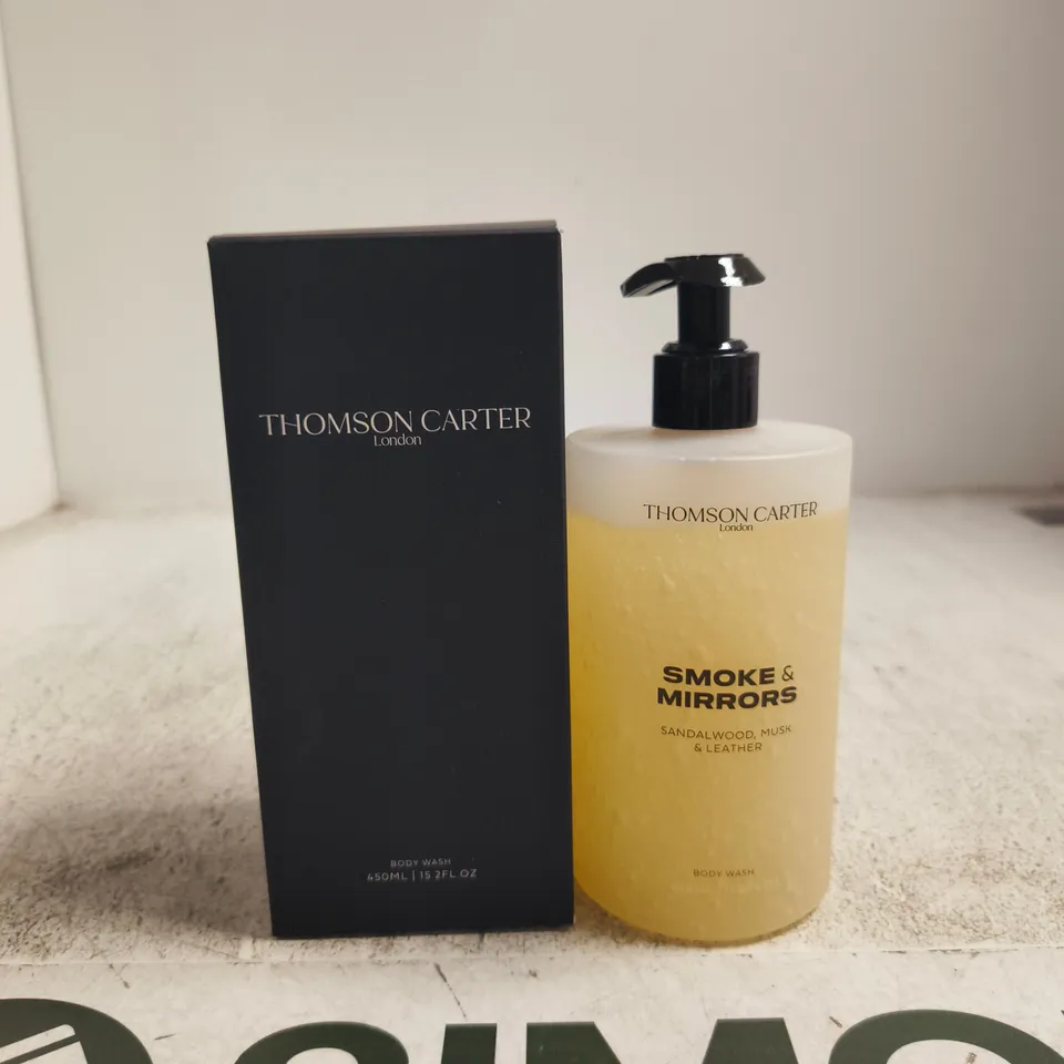 THOMSON CARTER LONDON SMOKE & MIRRORS BODY WASH – 450 ML