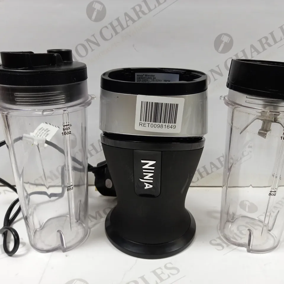 NINJA SMOOTHIE MAKER -  BLACK