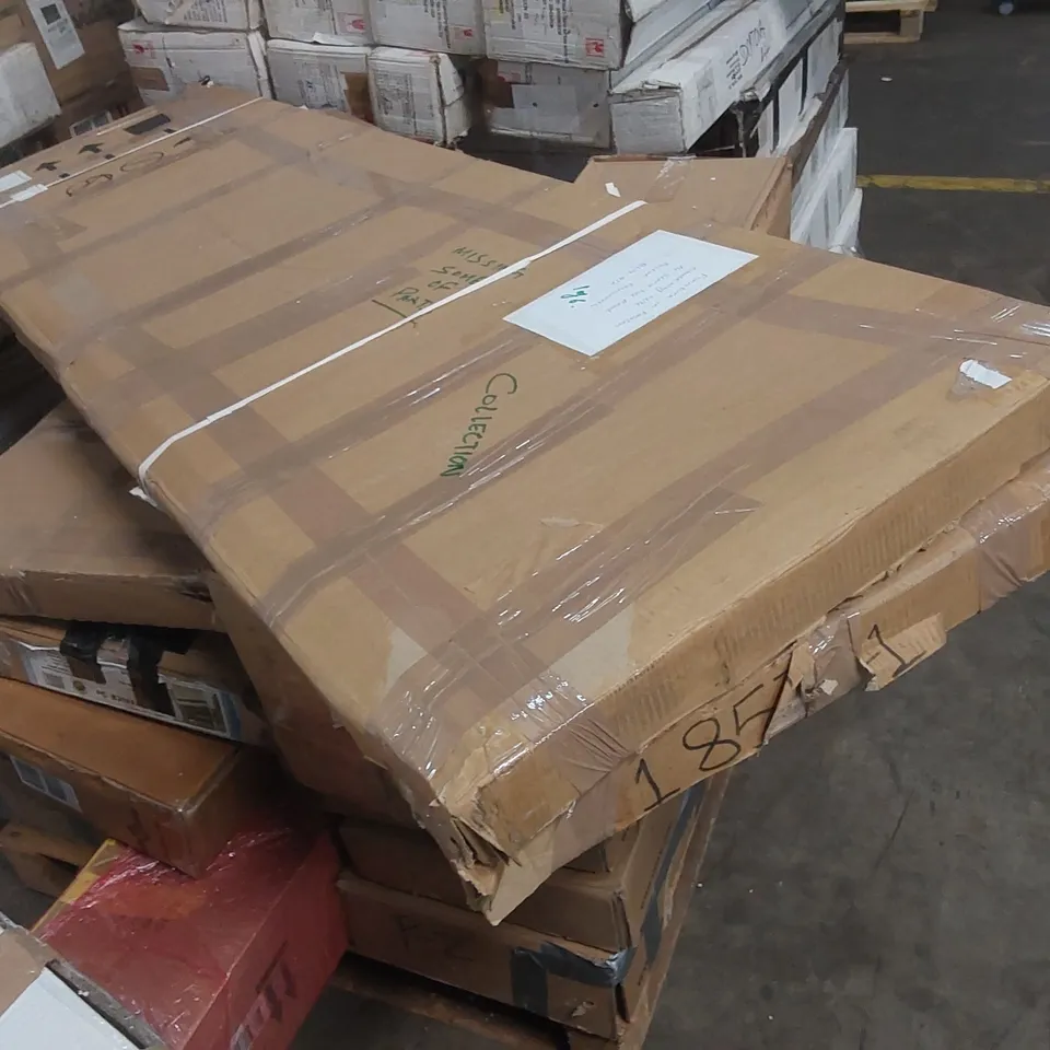PALLET CONTAINING A LARGE QUANTITY OF ASSORTED DESIGNER FURNITURE PARTS