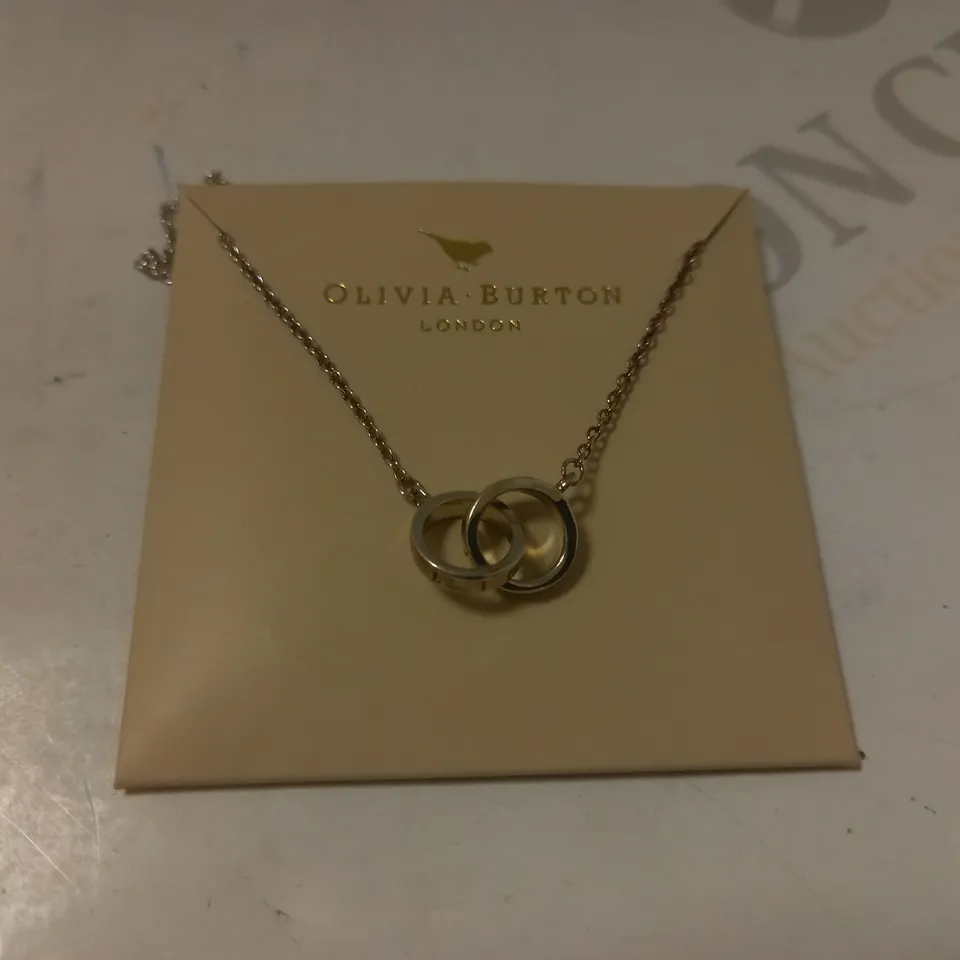 OLIVIA BURTON SILVER INTERLINKING RINGS BRACELET  RRP £55