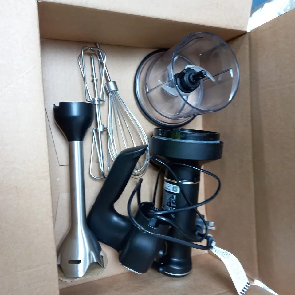 BOXED NINJA FOODI 3-IN-1 HAND BLENDER, MIXER & CHOPPER CI100UK