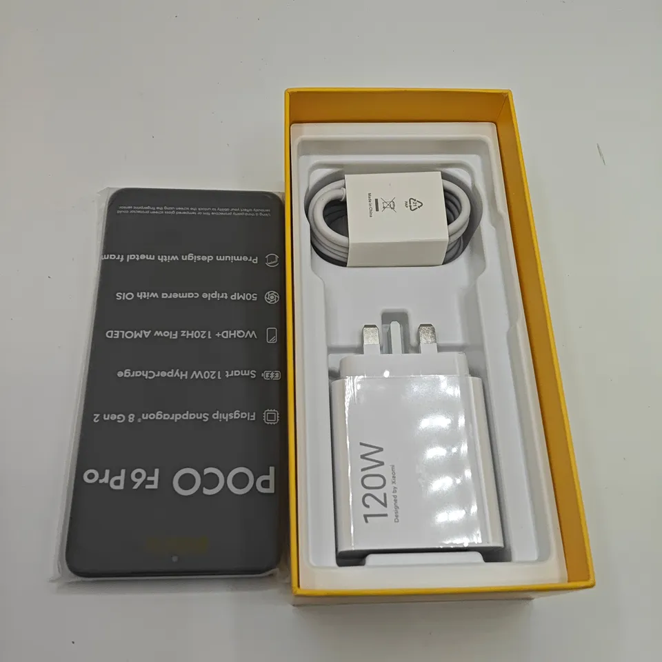 BOXED POCO F6 PRO 12/512GB IN BLACK - 23113RKC6G