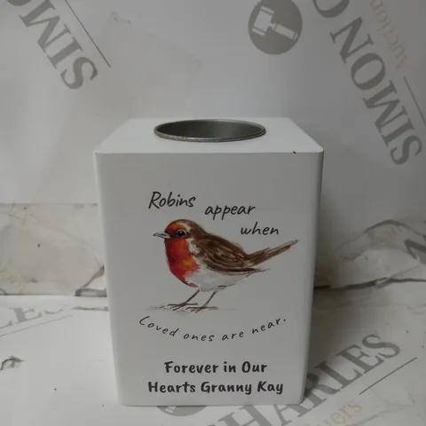 ROBIN MEMORIAL TEA LIGHT