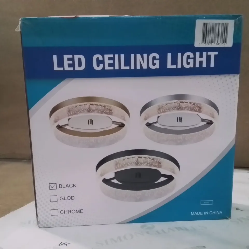 BOXED 1-LIGHT 29.6CM LED DIMMABLE FLUSH MOUNT CEILING LIGHT 