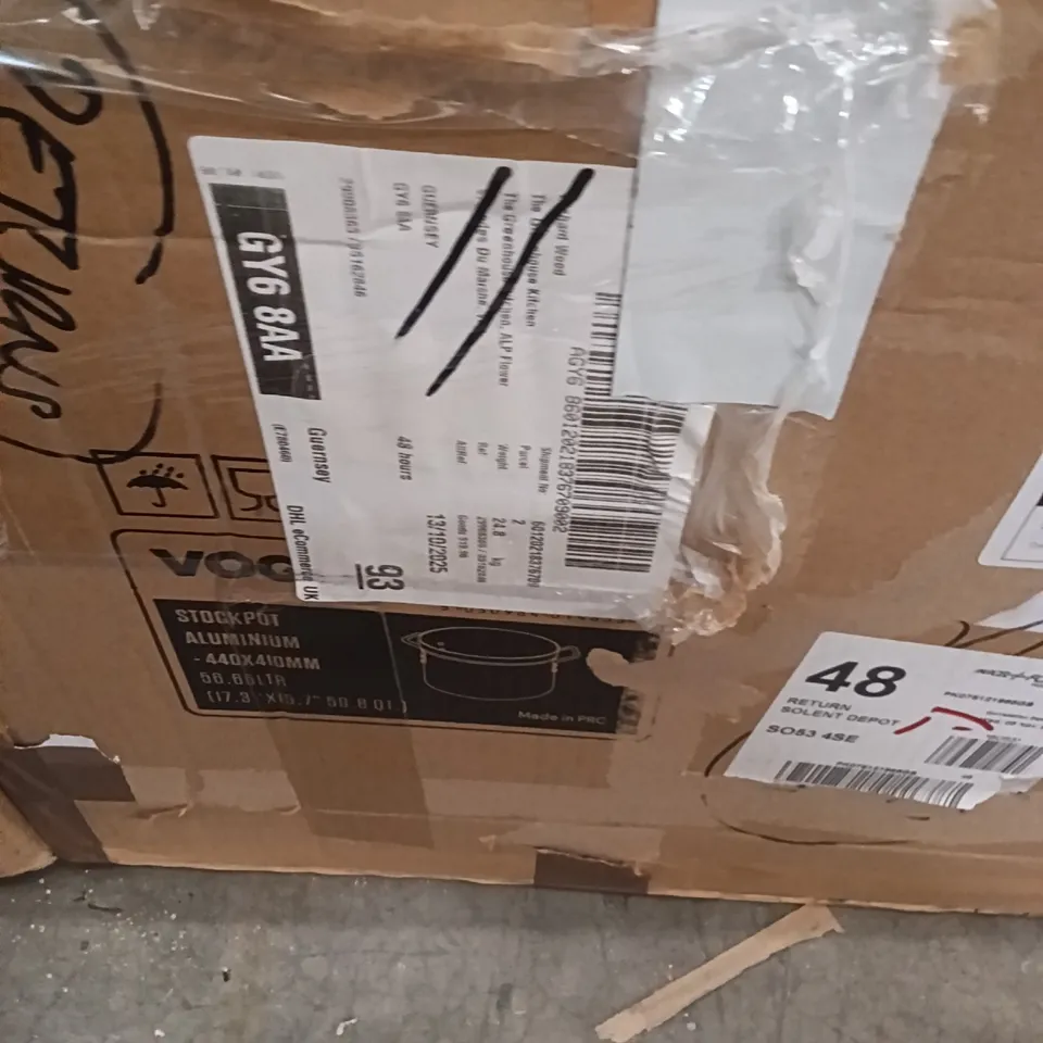 BOXED VOGUE STOCKPOT ALUMINIUM (1 BOX)