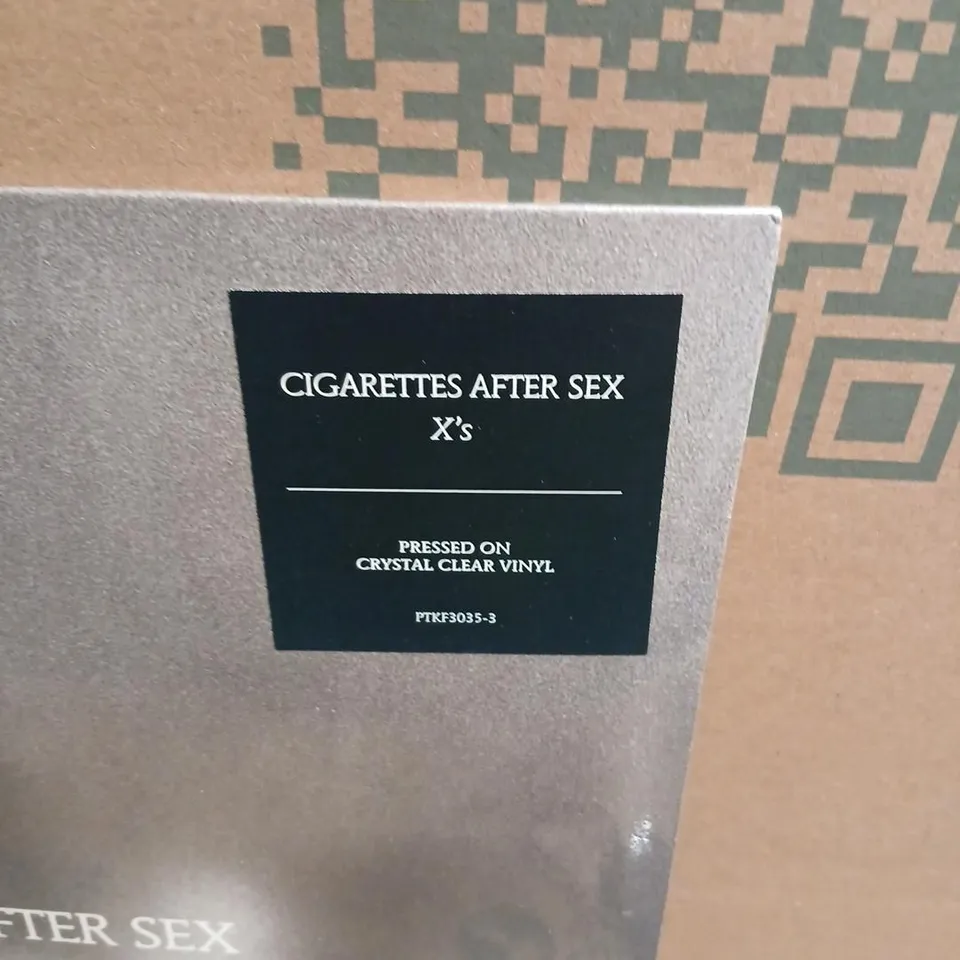 CIGARETTES AFTER SEX – X'S ON CRYSTAL CLEAR VINYL