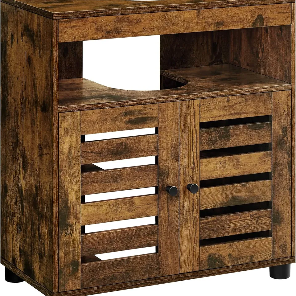 BOXED VASAGLE UNDER SINK BATHROOM CABINET, STORAGE CABINET