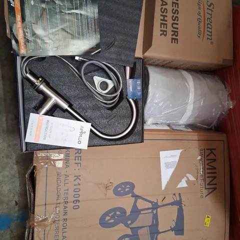 PALLET CONSISTING OF A LARGE QUANTITY OF ASSORTED HOUSEHOLD AND ELECTRICAL PRODUCTS AND ACCESSORIES TO INCLUDE;