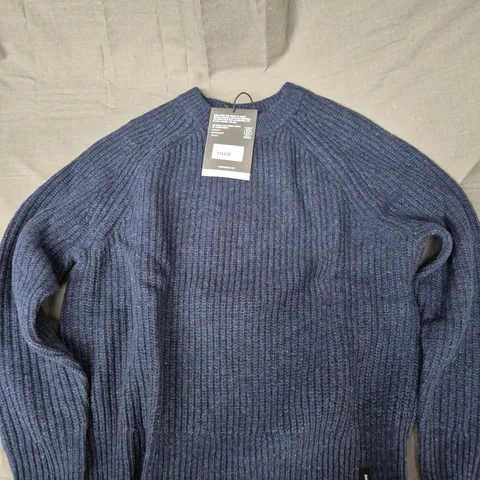 FINISTERRE MORA JUMPER IN NAVY - SIZE 10