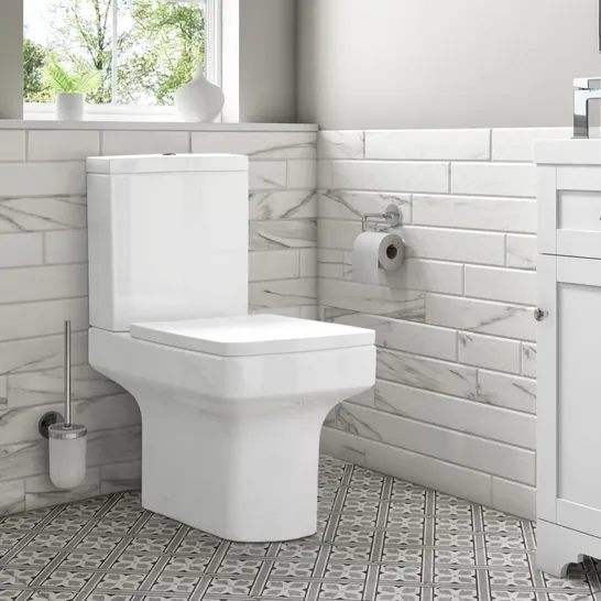 Lot 201: BOXED ASHFORD TOILET CISTERN OPEN BACK INCLUDING FITTINGS ...