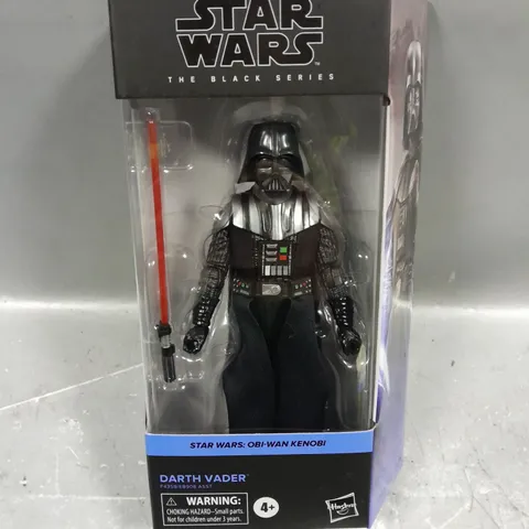 BOXED AND SEALED STAR WARS: OBI-WAN KENOBI THE BLACK SERIES DARTH VADER FIGURINE