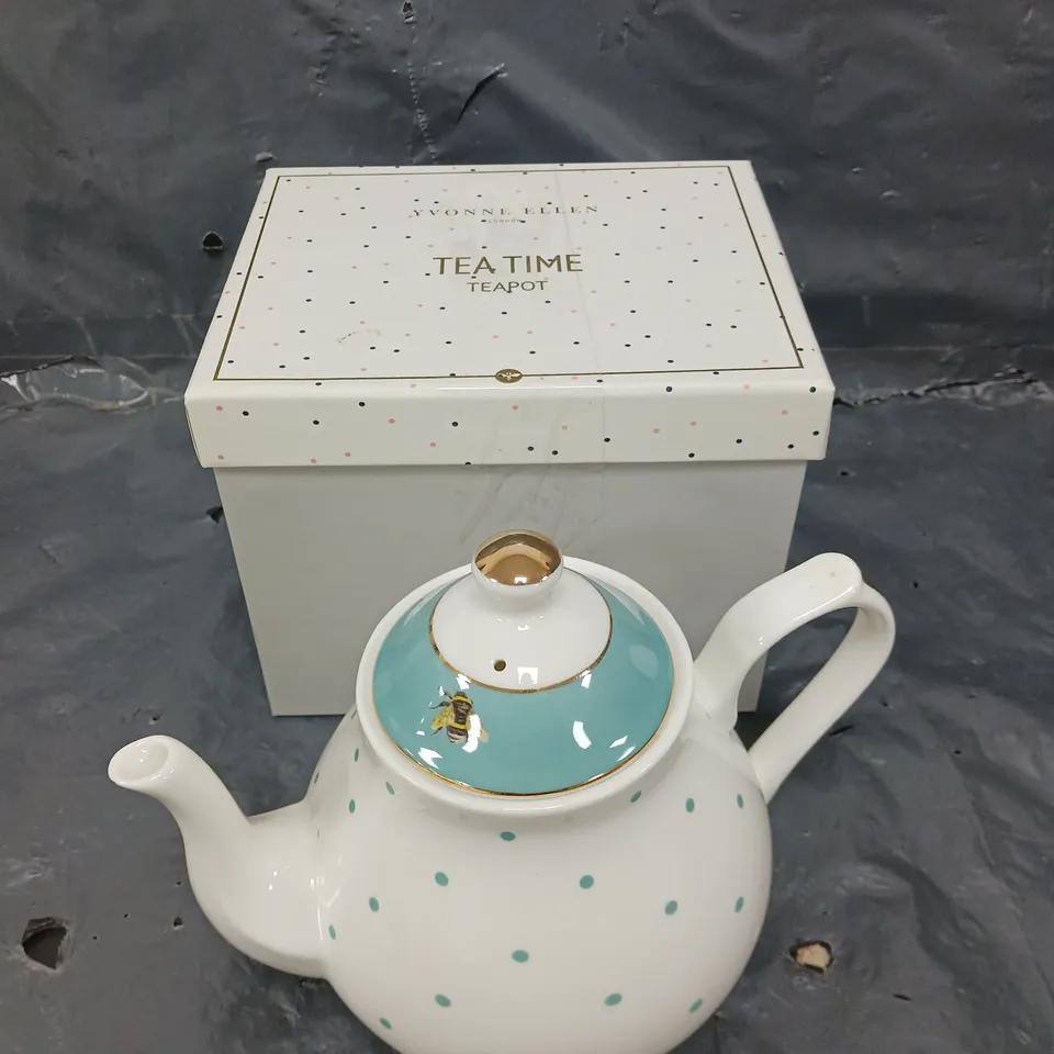 YVONNE ELLEN TEA TIME TEA POT - COLLECTION ONLY 