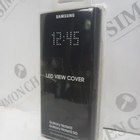 BOXED SAMSUNG GALAXY NOTE10 LED VIEW COVER
