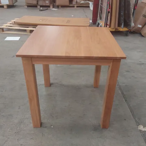 DESIGNER SOLID WOOD SQUARE DINING TABLE