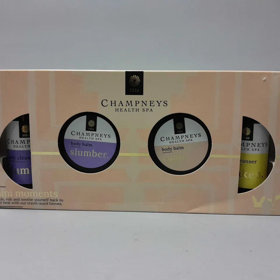 CHAMPNEYS HEALTH SPA MINI MOMENTS BOXSET