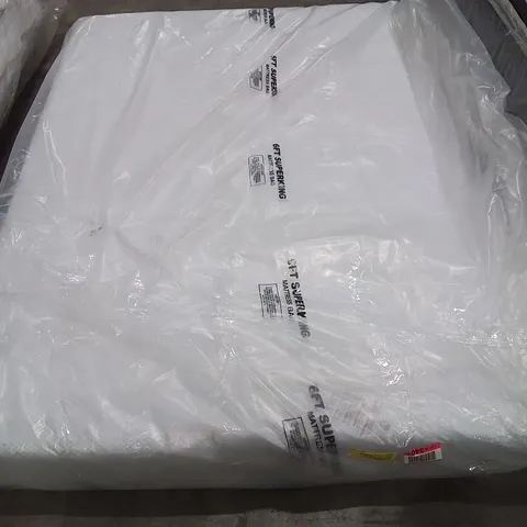 QUALITY BAGGED GREEN TEA FOAM MATTRESSES 20CM/8IN HEIGHT DOUBLE MATTRESS