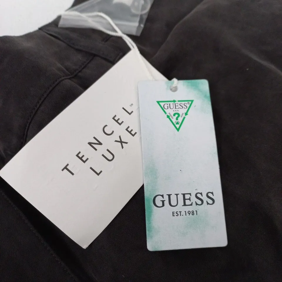 GUESS BLACK TROUSERS – MEN'S, UK SIZE L