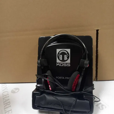 KOSS PORTA PRO RED HOT ON-ERA HEADPHONES