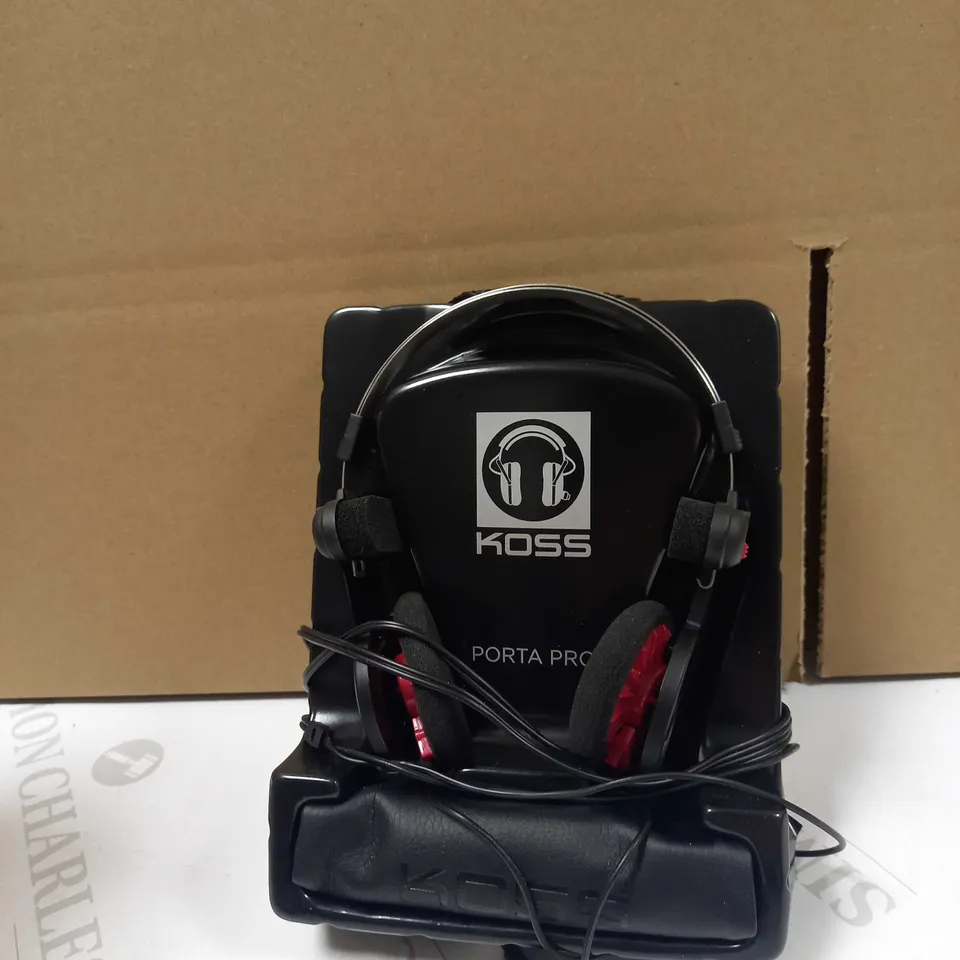 KOSS PORTA PRO RED HOT ON-ERA HEADPHONES