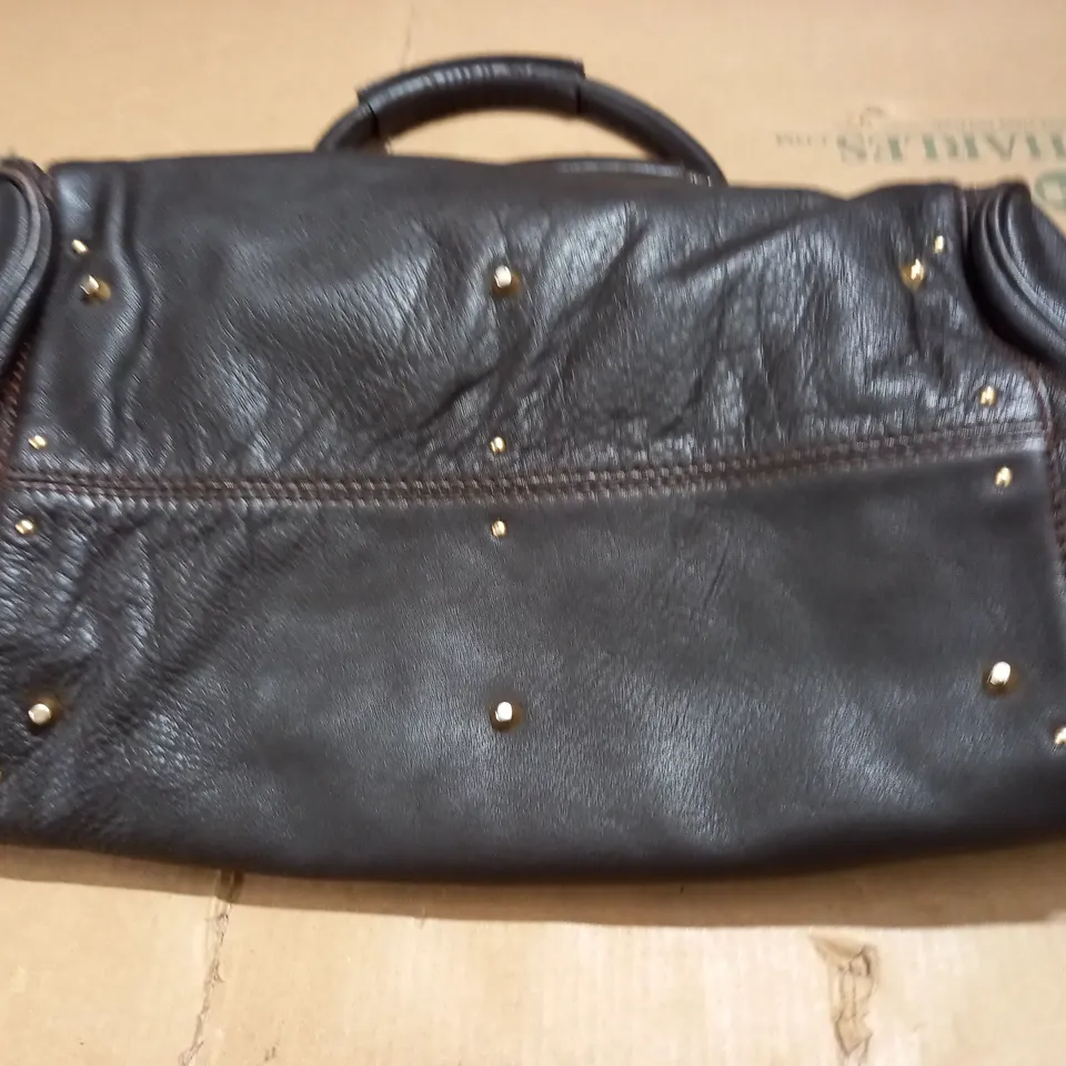 CHLOE PADDINGTON BROWN LEATHER BAG