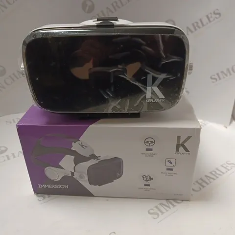 KEPLAR IMMERSION VIRTUAL REALITY GOGGLES