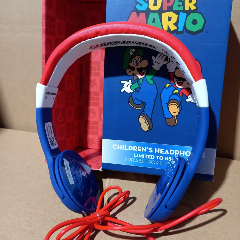 SUPER MARIO CHILDREN'S HEADPHONES 