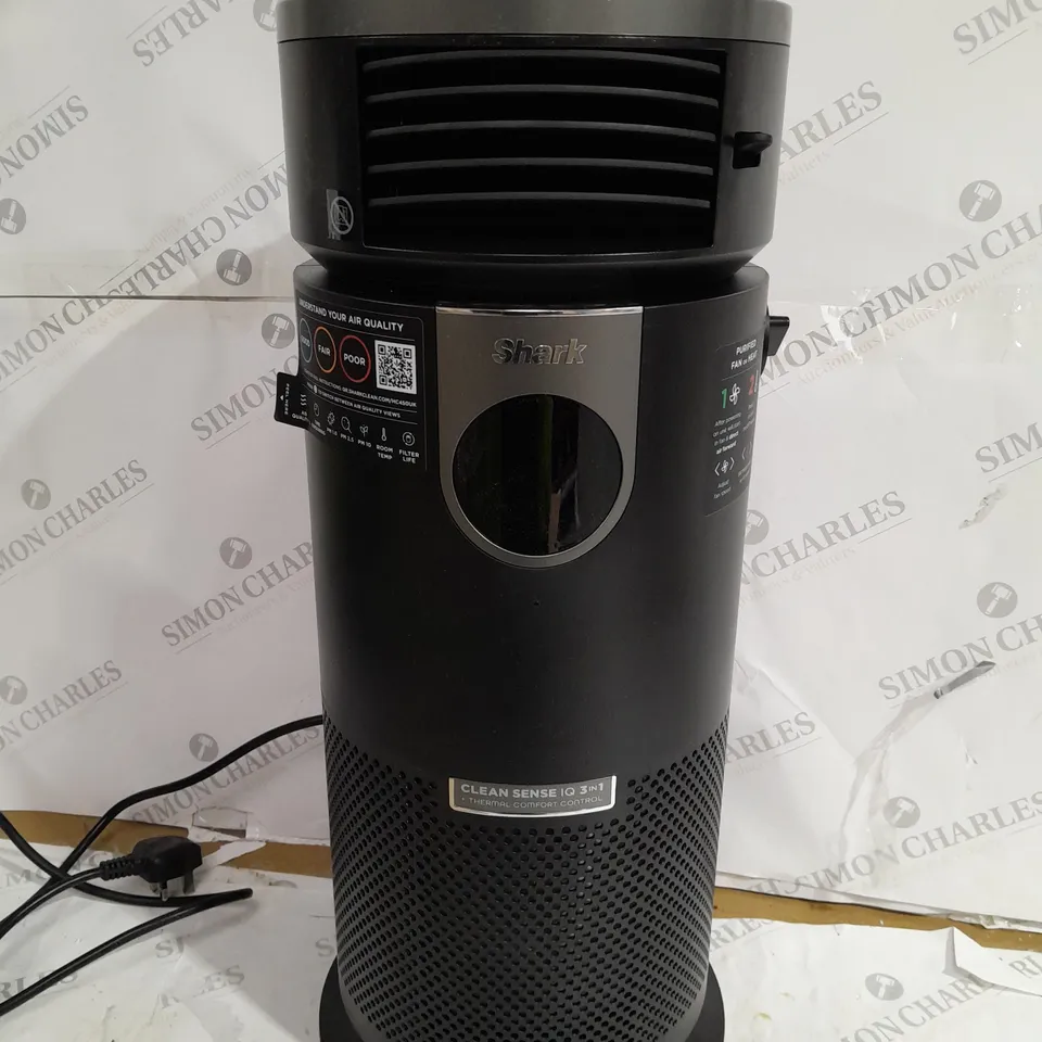 BOXED SHARK 3-IN-1 AIR PURIFIER, HEATER & FAN HC450